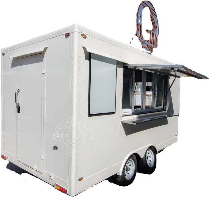 Mobile food trailer from the Novelty Decor catalogue